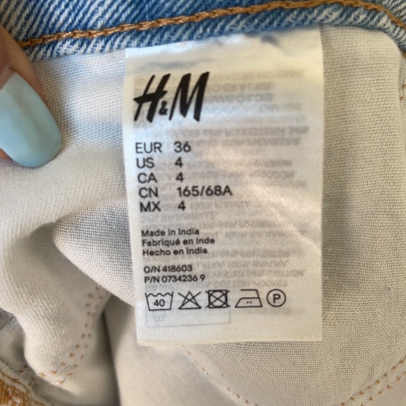 H&M denim skirt size 4 - Picture 5 of 5